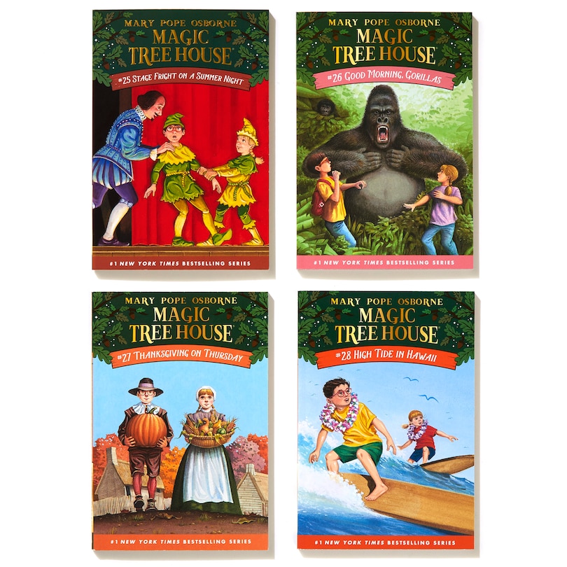 Aperçu du contenu 3_Magic Tree House Books 25-28 Boxed Set