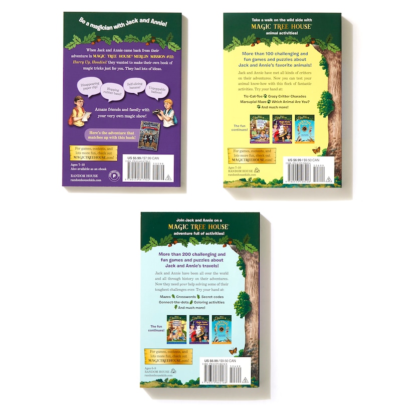 Aperçu du contenu 4_Magic Tree House Box Of Puzzles, Games, And Activities (3 Book Set)