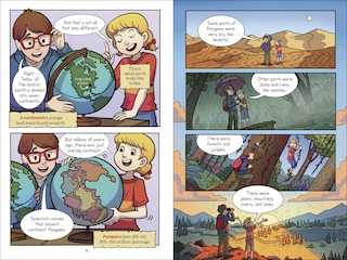 Sample content_Magic Tree House Fact Tracker Graphic Novel: Dinosaurs