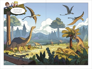 Sample content 2_Magic Tree House Fact Tracker Graphic Novel: Dinosaurs