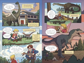 Sample content 3_Magic Tree House Fact Tracker Graphic Novel: Dinosaurs