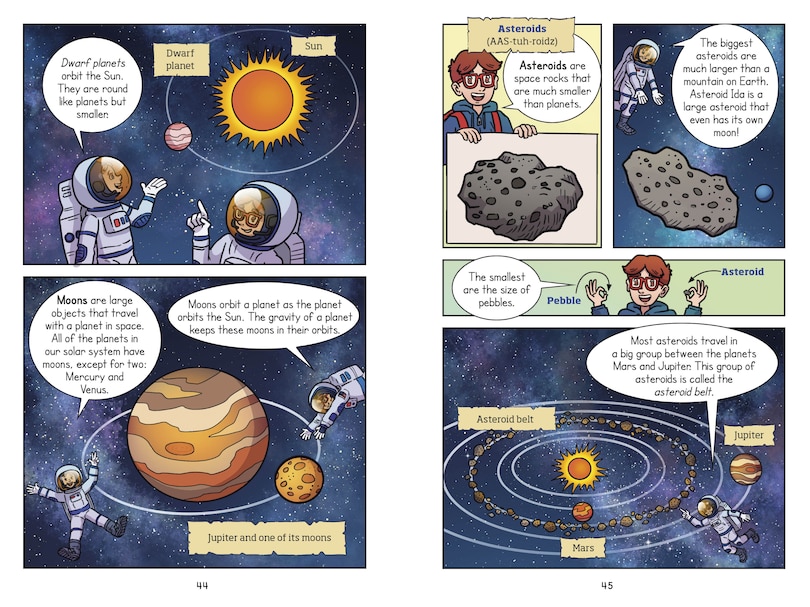 Sample content 2_Magic Tree House Fact Tracker Graphic Novel: Space