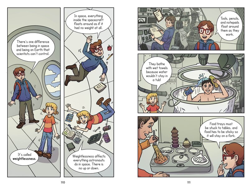Sample content 3_Magic Tree House Fact Tracker Graphic Novel: Space