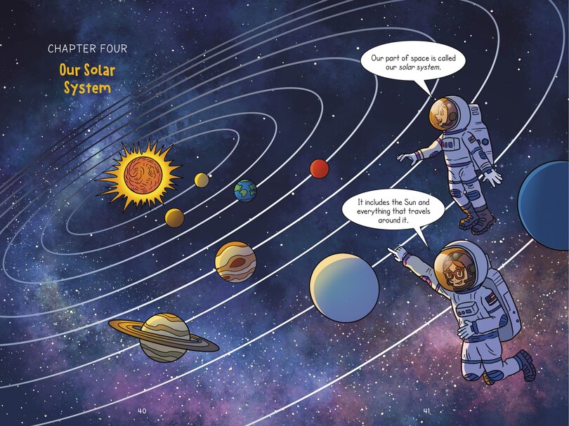 Aperçu du contenu_Magic Tree House Fact Tracker Graphic Novel: Space