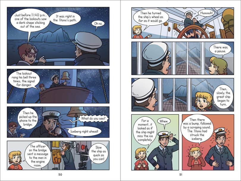 Sample content_Magic Tree House Fact Tracker Graphic Novel: Titanic