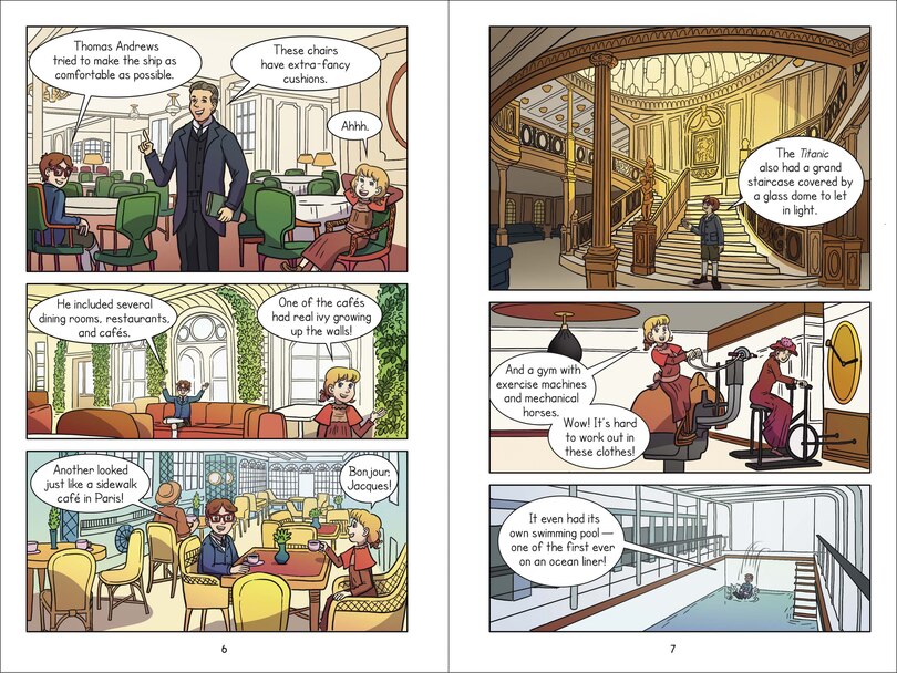 Sample content 2_Magic Tree House Fact Tracker Graphic Novel: Titanic