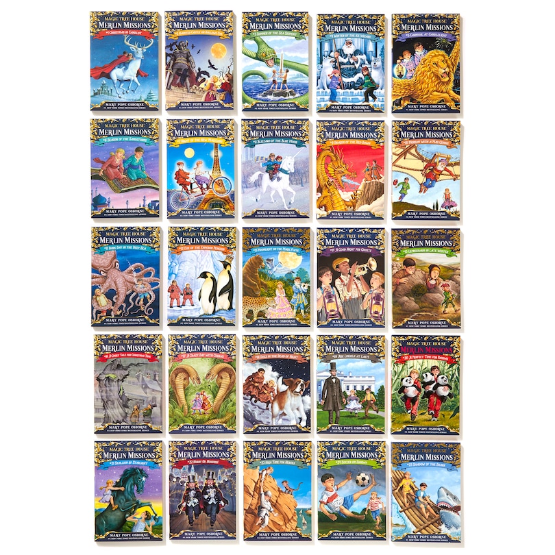 Sample content_Magic Tree House Merlin Missions Books 1-25 Boxed Set