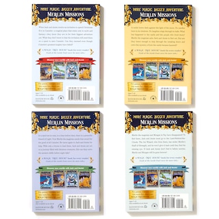 Aperçu du contenu 4_Magic Tree House Merlin Missions Books 1-4 Boxed Set