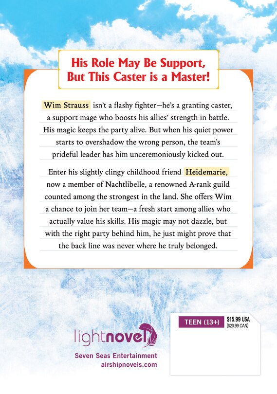 Couverture arri&egrave;re_Magical Buffs: The Support Caster is Stronger Than He Realized! (Light Novel) Vol. 1