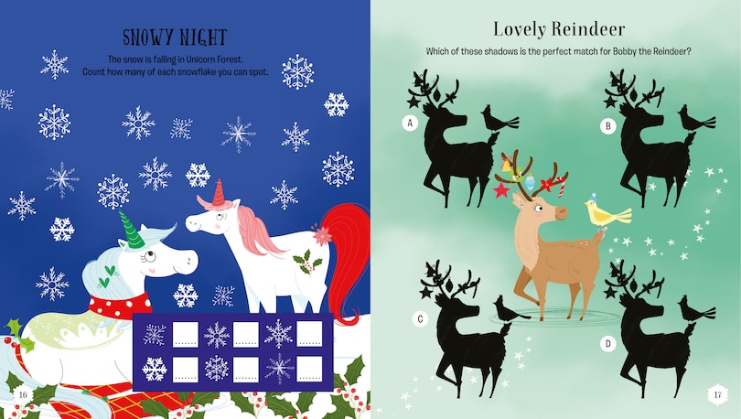 Aper&ccedil;u du contenu 2_Magical Christmas Activity Book