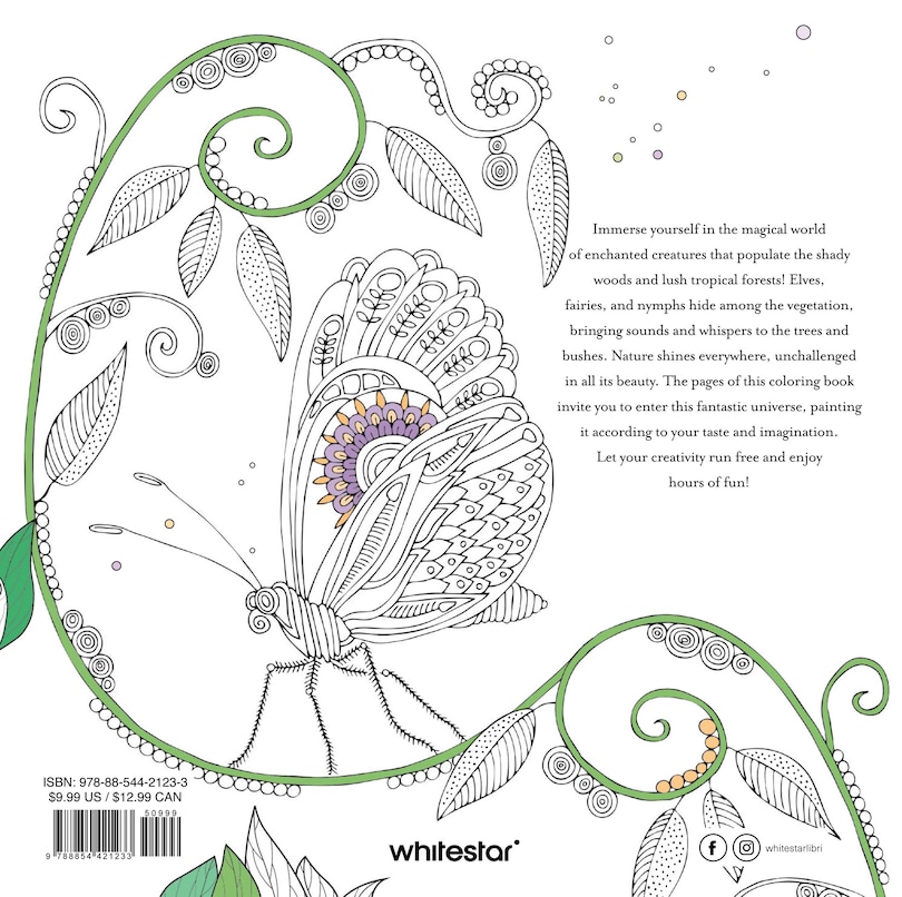Back cover_Magical Nature Coloring Book