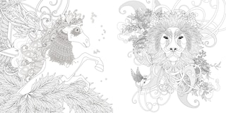 Sample content 3_Magical Nature Coloring Book