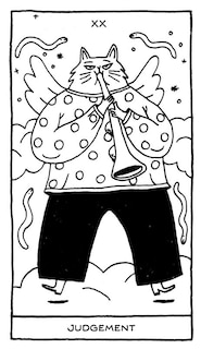 Sample content_Magickal Cats Tarot Coloring Book