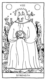 Sample content 3_Magickal Cats Tarot Coloring Book