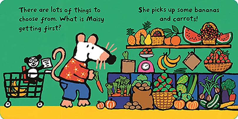 Aperçu du contenu_Maisy Goes Shopping: Complete With Durable Play Scene