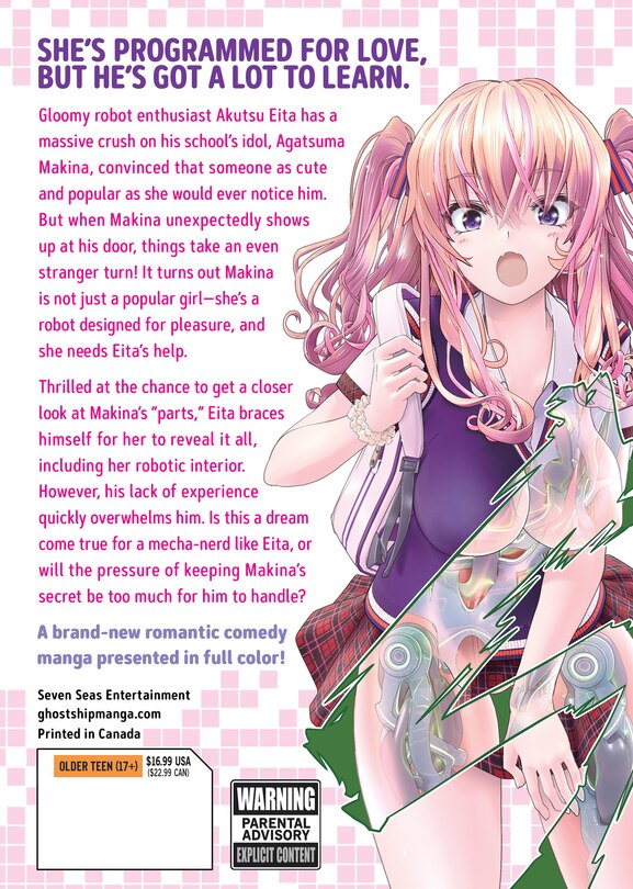Back cover_Makina-san's a Love Bot?! Vol. 1