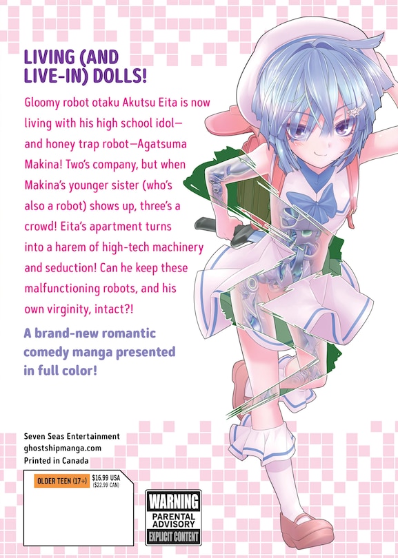 Back cover_Makina-san's a Love Bot?! Vol. 2