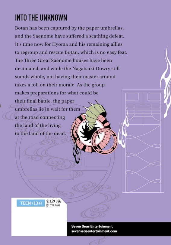 Back cover_Malevolent Spirits: Mononogatari Vol. 13
