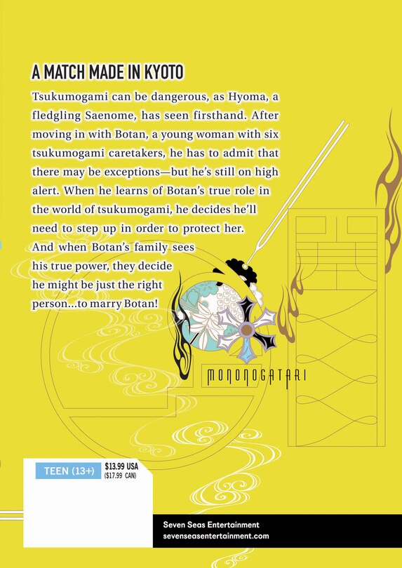 Back cover_Malevolent Spirits: Mononogatari Vol. 2