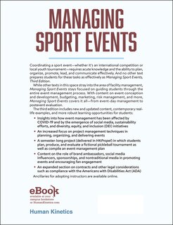Back cover_Managing Sport Events