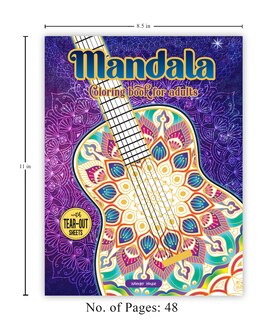 Aper&ccedil;u du contenu 4_Mandala Coloring Book For Adults