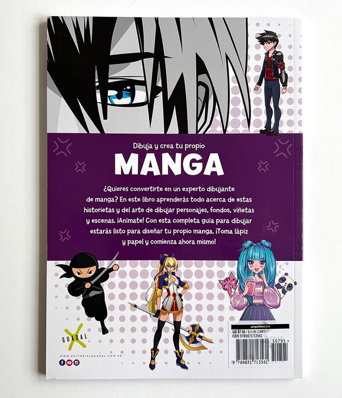 Sample content 3_MANGA Dibuja y crea tu propio manga. Guía para principiantes / Draw and Create y our Manga. A Guide for Beginners