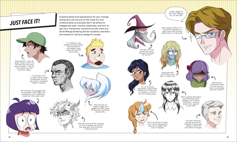 Sample content 4_Manga Drawing School