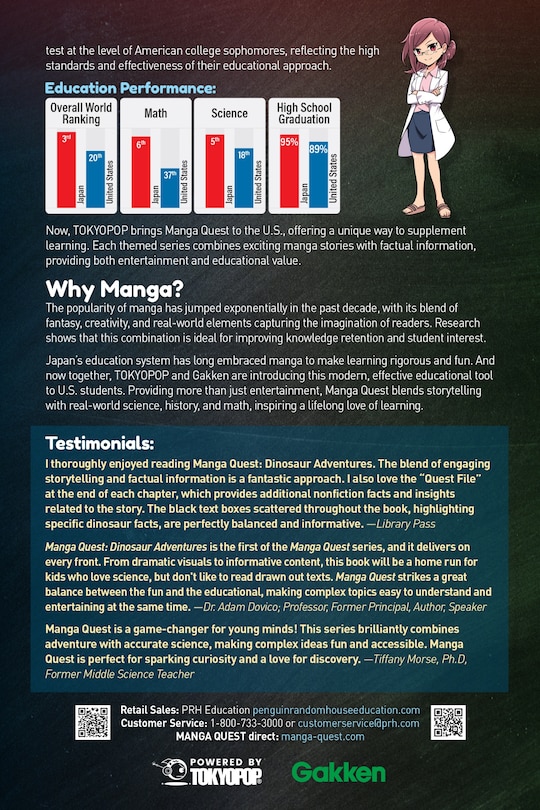 Sample content 2_Manga Quest Mathematics: Math Adventures with Integers, Ratios, and More!