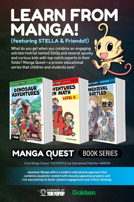 Sample content 5_Manga Quest Mathematics: Math Adventures with Integers, Ratios, and More!