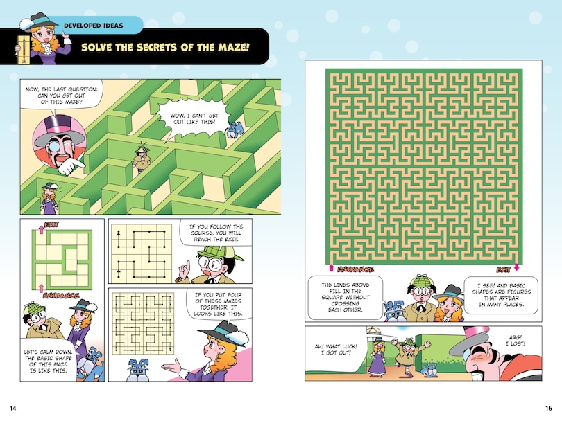 Sample content_Manga Quest Mathematics: Math Adventures with Integers, Ratios, and More!