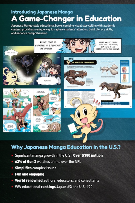 Sample content 5_Manga Quest Mathematics: Math Adventures with Integers, Ratios, and More!
