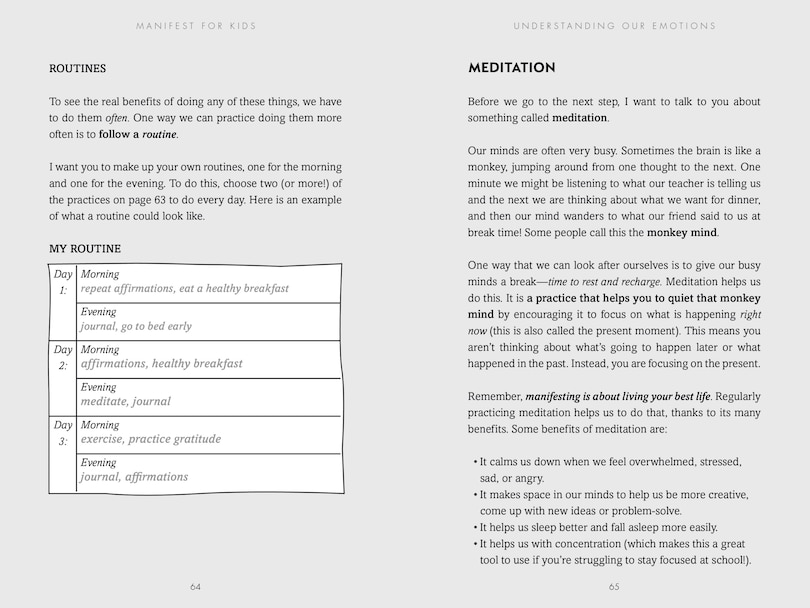 Sample content 3_Manifest for Kids: 4 Steps to Being the Best You