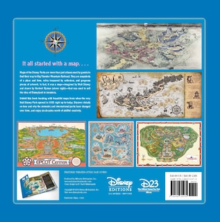 Back cover_Maps Of The Disney Parks