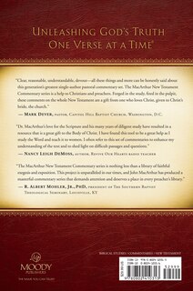 Back cover_Mark 9-16 MacArthur New Testament Commentary