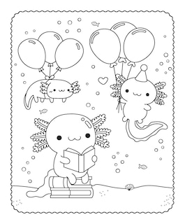 Sample content_MARKERIFIC AXOLOTL BUDDIES