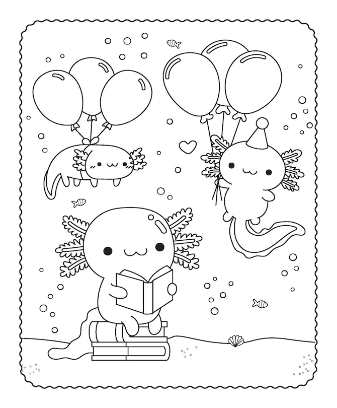 Sample content_MARKERIFIC AXOLOTL BUDDIES