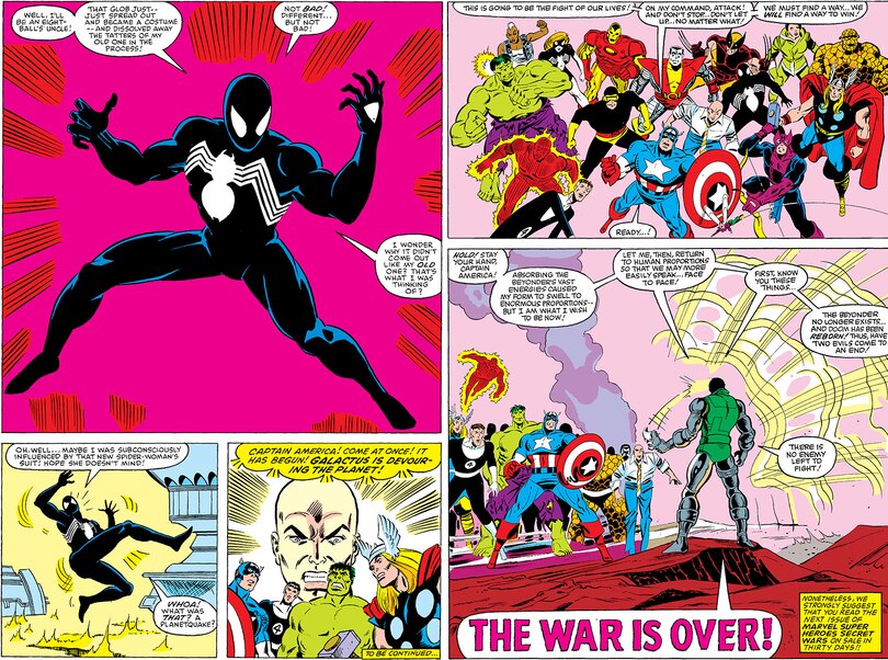 Aperçu du contenu 2_MARVEL ARCHIVE EDITION: MARVEL SUPER HEROES SECRET WARS GALLERY EDITION MIKE ZECK ORIGINAL FIRST ISSUE COVER