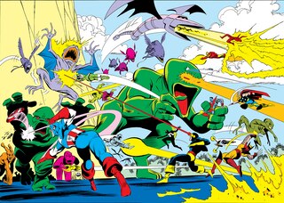 Aperçu du contenu 4_MARVEL ARCHIVE EDITION: MARVEL SUPER HEROES SECRET WARS GALLERY EDITION MIKE ZECK ORIGINAL FIRST ISSUE COVER