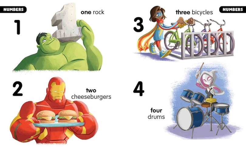 Aperçu du contenu 2_Marvel Beginnings: First Shapes, Colors, Numbers
