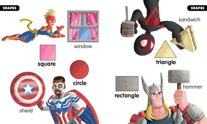 Aperçu du contenu 4_Marvel Beginnings: First Shapes, Colors, Numbers