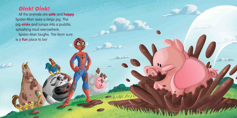 Aperçu du contenu 4_Marvel Beginnings: Spider Man Goes to the Farm