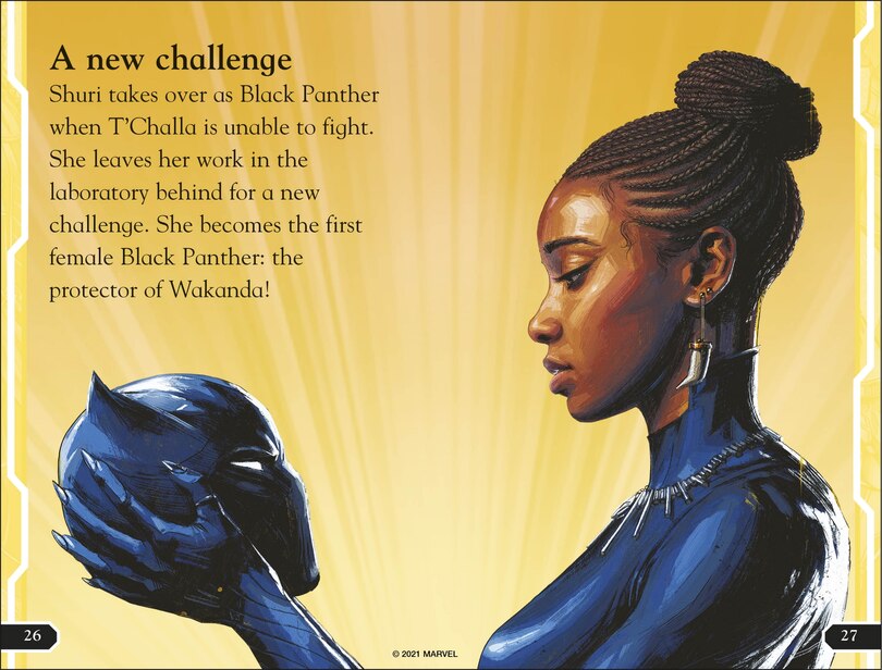 Sample content 3_Marvel Black Panther Shuri Defender of Wakanda