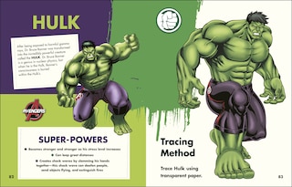 Sample content 3_Marvel How to Draw Awesome Characters