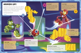 Aperçu du contenu 2_Marvel Iron Man and his Awesome Friends Ultimate Sticker Book