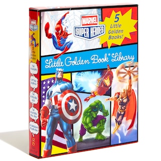 Aperçu du contenu_Marvel Little Golden Book Library (marvel Super Heroes)