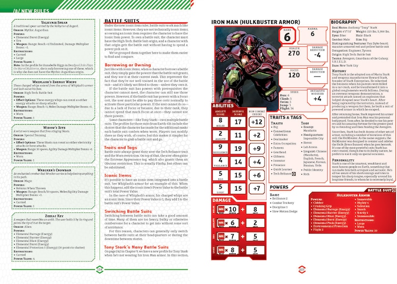 Aper&ccedil;u du contenu 2_MARVEL MULTIVERSE ROLE-PLAYING GAME: AVENGERS EXPANSION