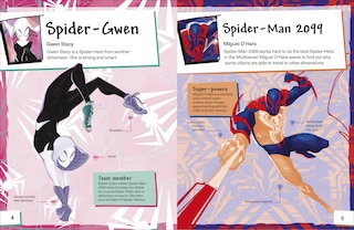 Aper&ccedil;u du contenu_Marvel Spider-man Across The Spider-verse Ultimate Sticker Book