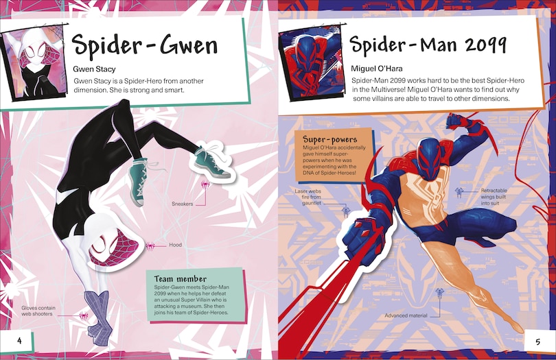 Aper&ccedil;u du contenu 2_Marvel Spider-man Across The Spider-verse Ultimate Sticker Book