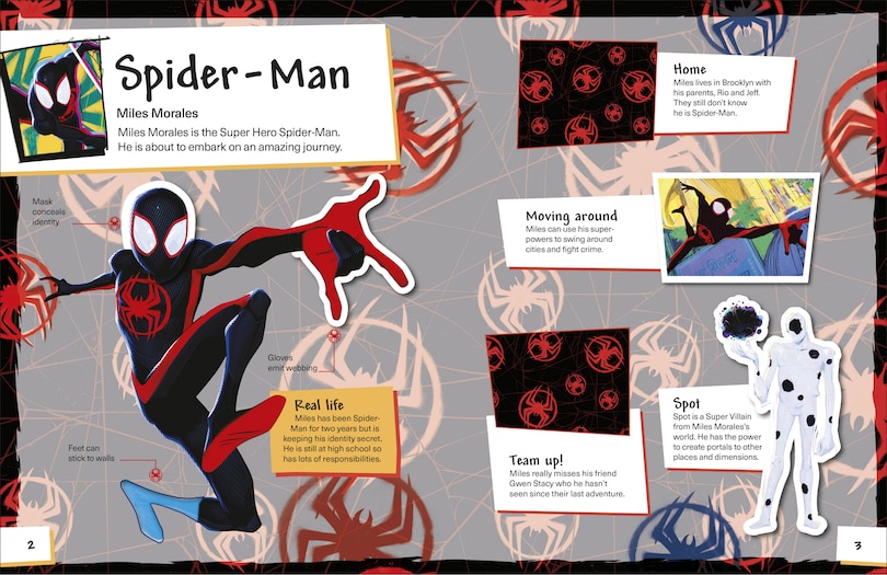 Aper&ccedil;u du contenu 4_Marvel Spider-man Across The Spider-verse Ultimate Sticker Book
