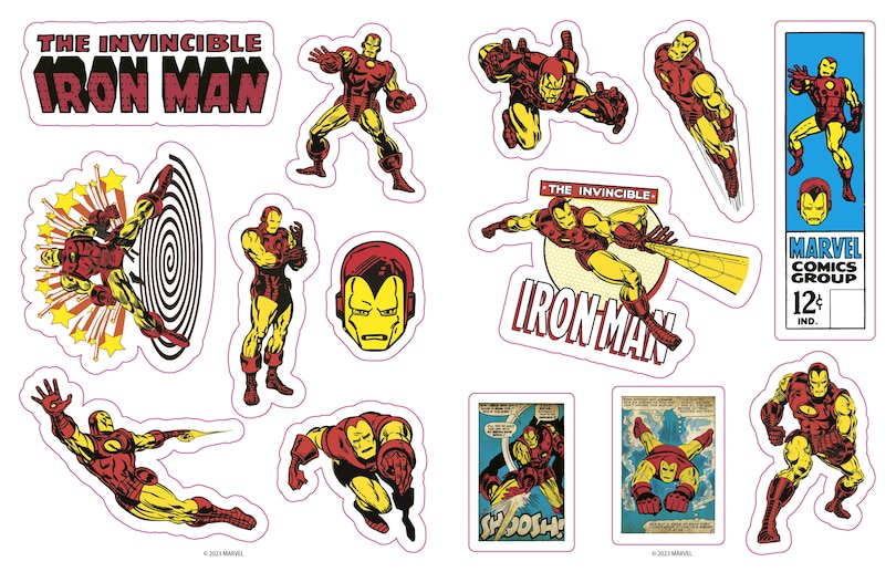 Sample content_Marvel Sticker Anthology